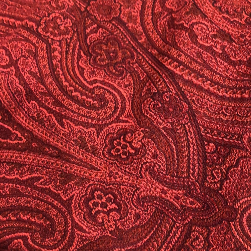 SFERRA Raphael Crimson Red Bed Cover - Queen / NEW!